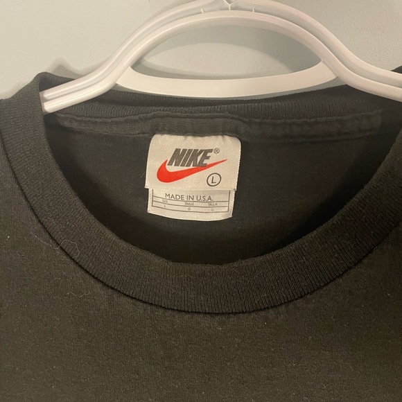 Vintage nike soccer black T-shirt - Picture 2 of 2